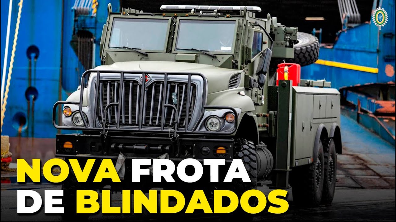 Força Blindada ganha novas viaturas.
