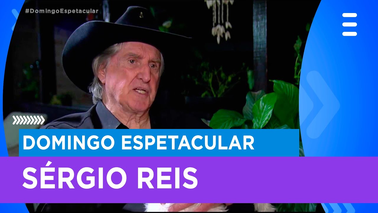 Exclusivo: Roberto Cabrini entrevista o cantor Sérgio Reis,  alvo de uma investigação da Polícia