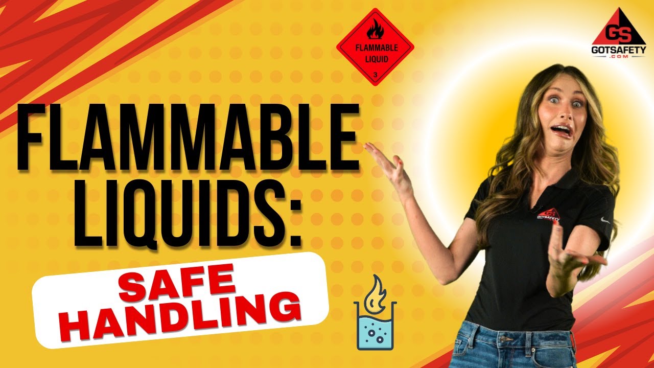 Flammable Liquids - Safe Handling: Essential Tips for Workplace Safety #toolboxtalk