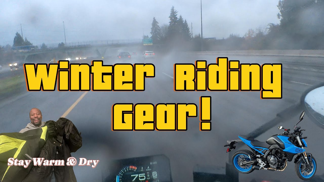 Stay Warm and Dry: My Essential Winter Motorcycle Gear for Oregon Commutes