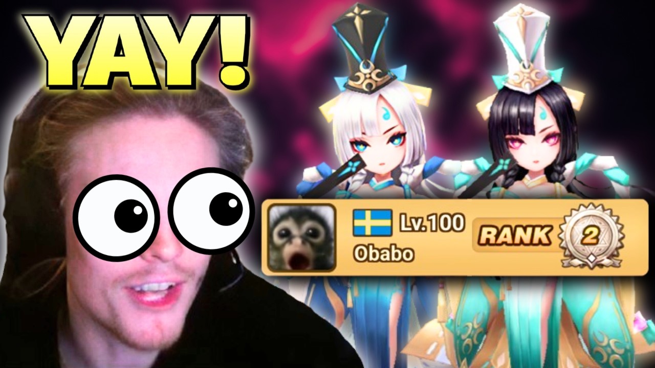 WE MADE IT TO RANK 2! (Summoners War)