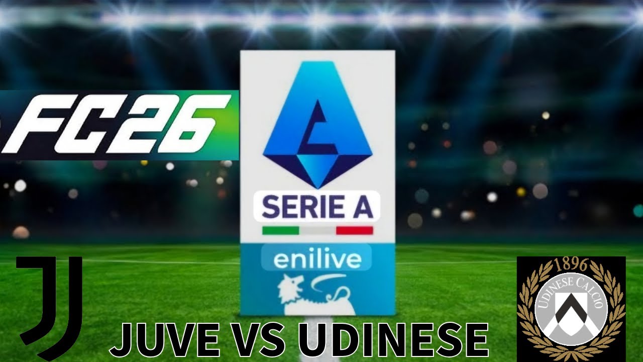 Juve VS Udinese! SERIE A 2025-26 #16 FC26 ITA!