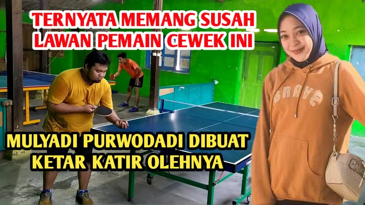 Deny Blocker Pingpong Gemuk vs Elok Magelang || Kunjungan Ke PTM MMC SLEMAN ||| Tenis Meja Indonesia