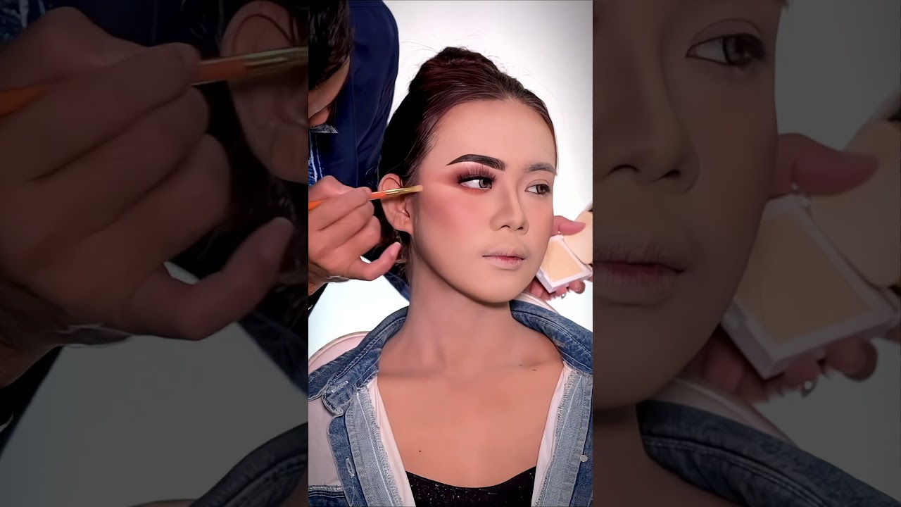 Cara bikin eyeshadow  ala ranggajuans #shorts #shortvideo