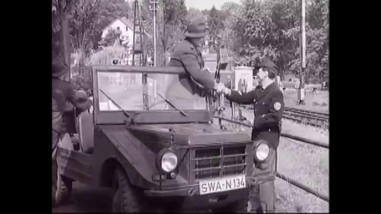 Deutsche Bundesbahn im Jahre 1966 - Szenen aus der Fernsehserie 