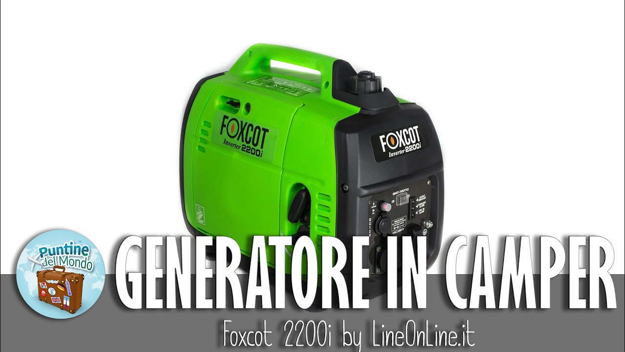 Generatore in Camper: Foxcot 2200i
