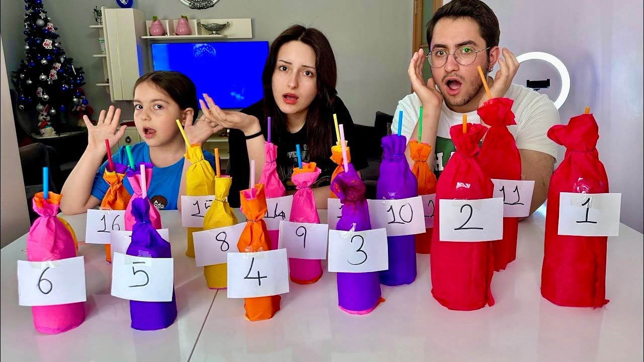 İÇECEK CHALLENGE / EN ÇOK BİLEN KAZANIR / HİRANUR & ZEYNEP 