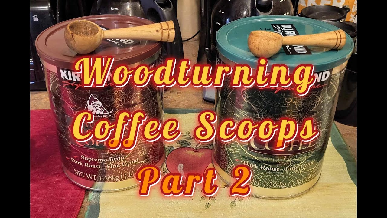 Learning to Turn One Piece Coffee Scoops, Part 2
