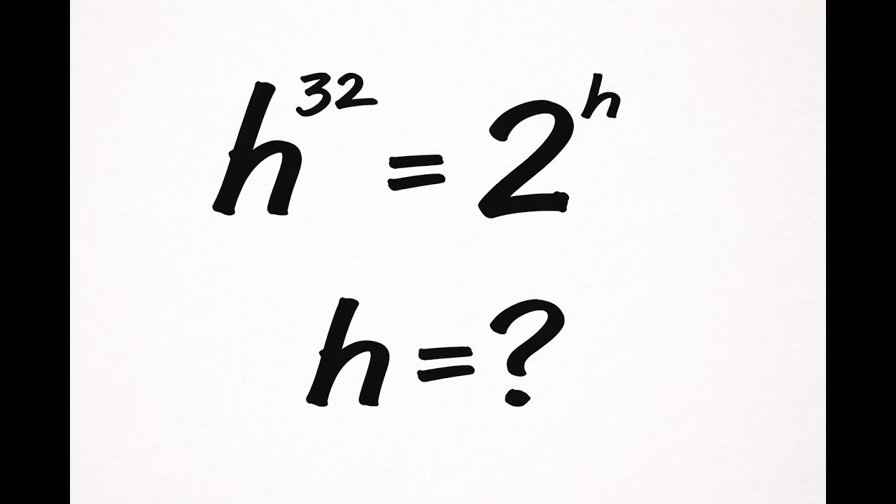 Germany, Can You Solve This Olympiad Problem? | Can You Find h? 99% Fail!