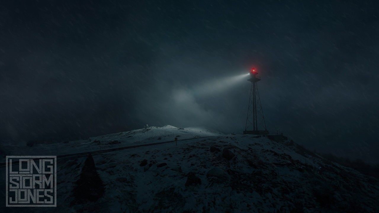 ❄️ Winter Signal Tower &mdash; Blizzard at the Old Beacon | Howling Wind & Snow Ambience | 10 HOURS