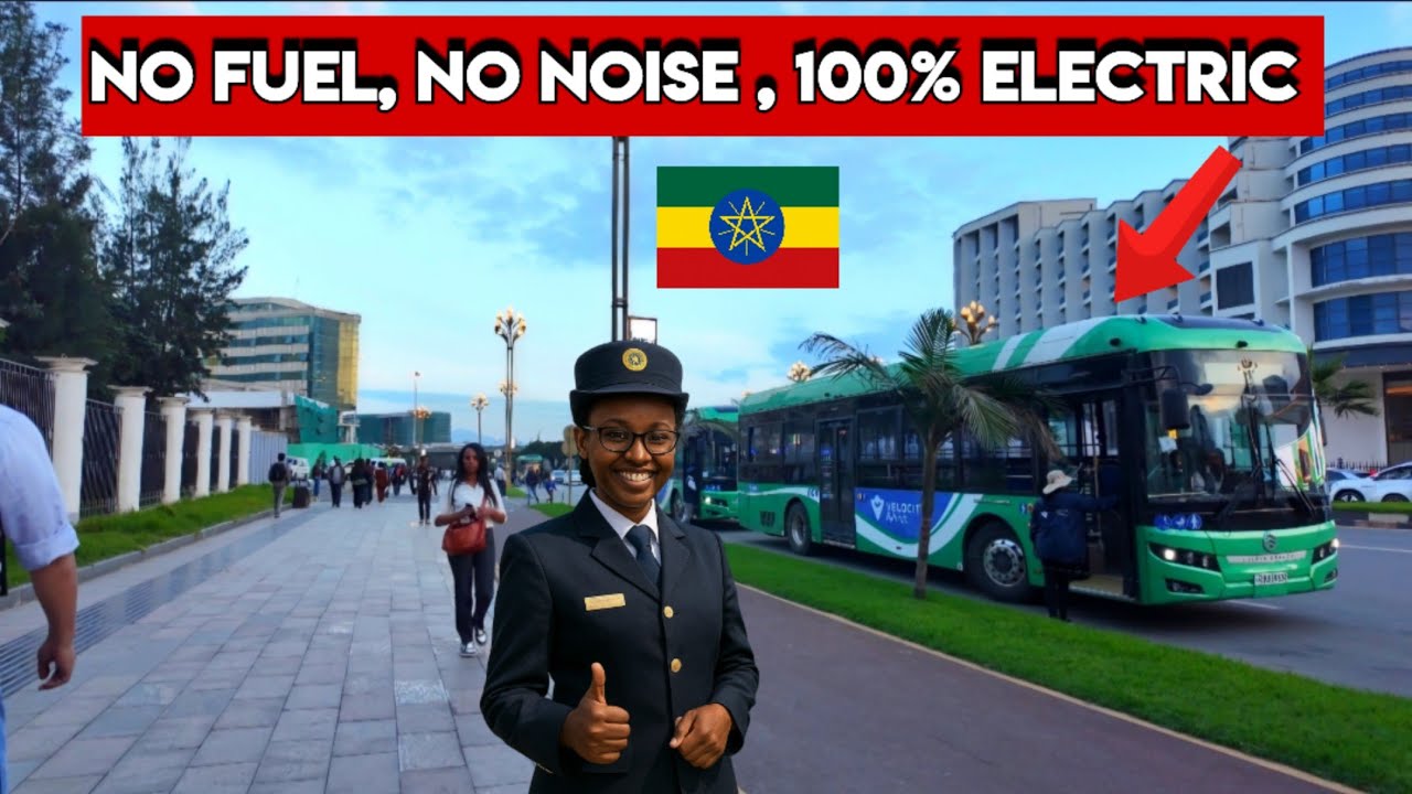 Как Эфиопия лидирует в революции электротранспорта в Африке 🇪🇹