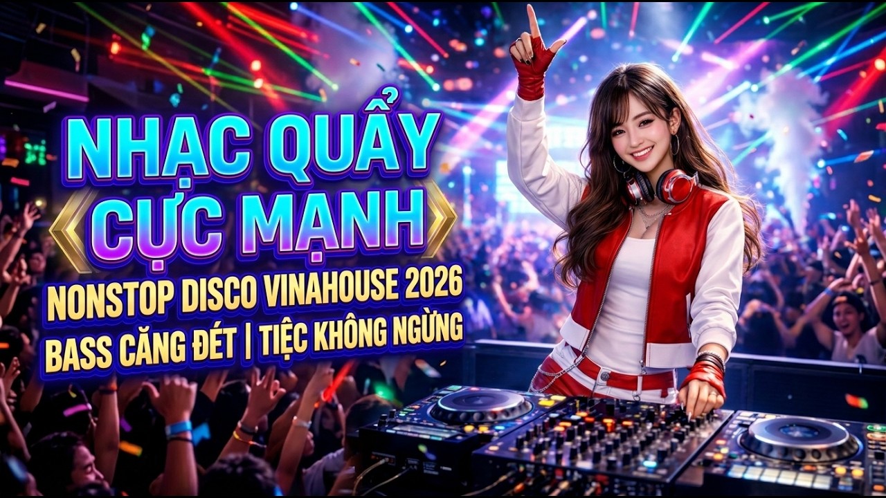 Nonstop DJ Remix 2026 💃 Bass Cực Căng – Nhạc Vinahouse Club Party Nghe Là Nghiện