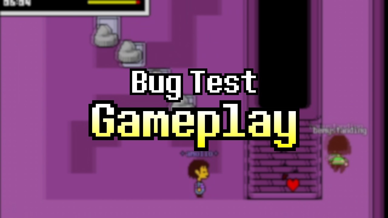Bug Test Gameplay (Undertale MULTIPLAYER)