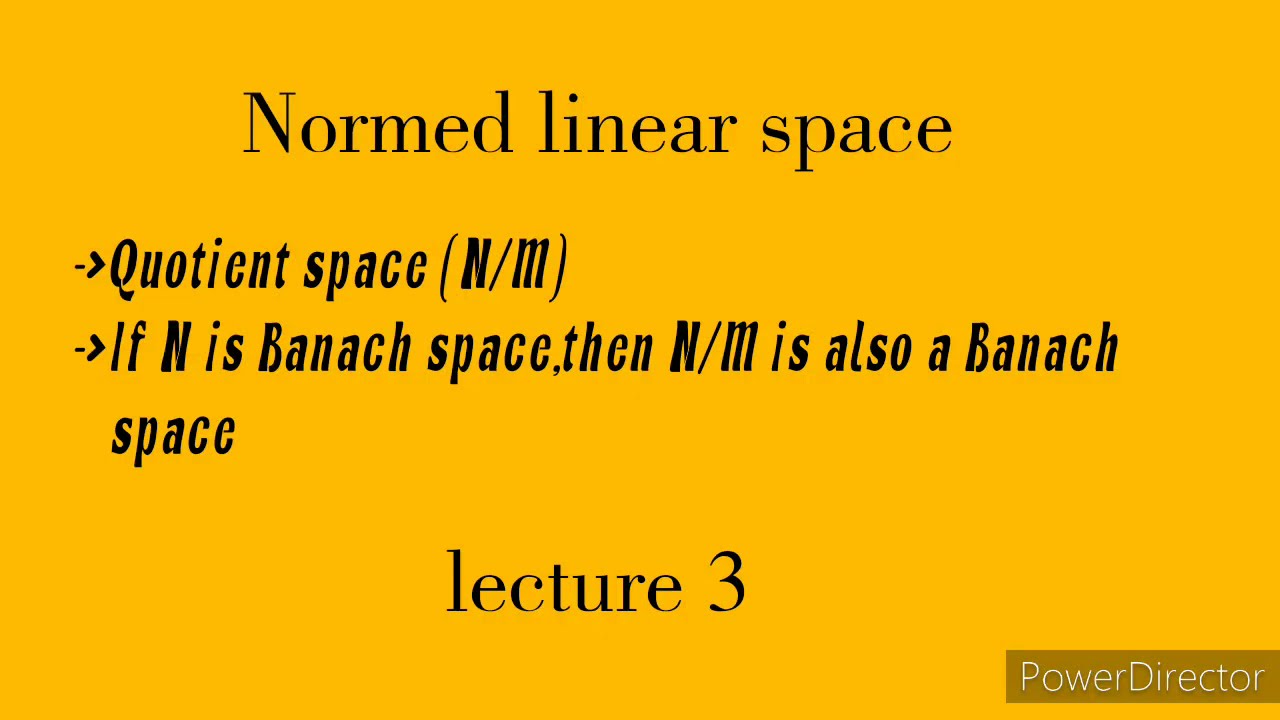 Quotient space,banach space || normed linear space|| lecture -3||