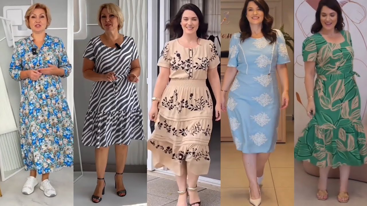 Красивая женская одежда Стильные ПЛАТЬЯ 👗