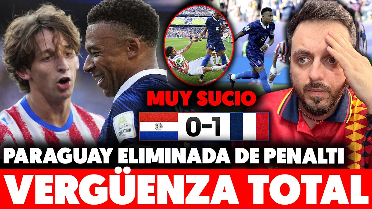 💥&iexcl;FRANCIA ELIMINA a PARAGUAY de PENALTI 0-1! VAYA SINVERG&Uuml;ENZA MBAPP&Eacute; &middot; OFICIAL DUMFRIES &iexcl;4 A&Ntilde;OS!