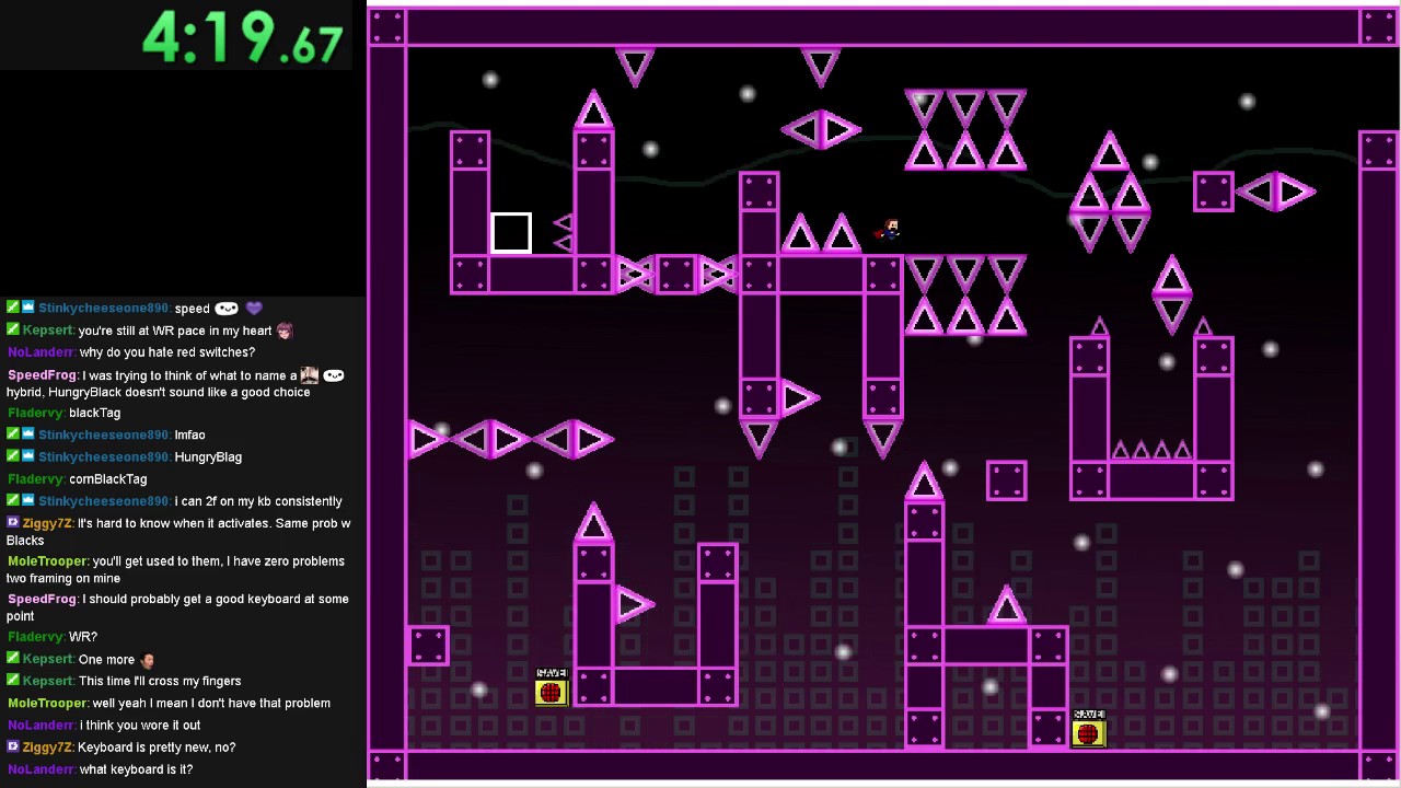 I Wanna Uhuhu Spike 2 speedrun in 6:33