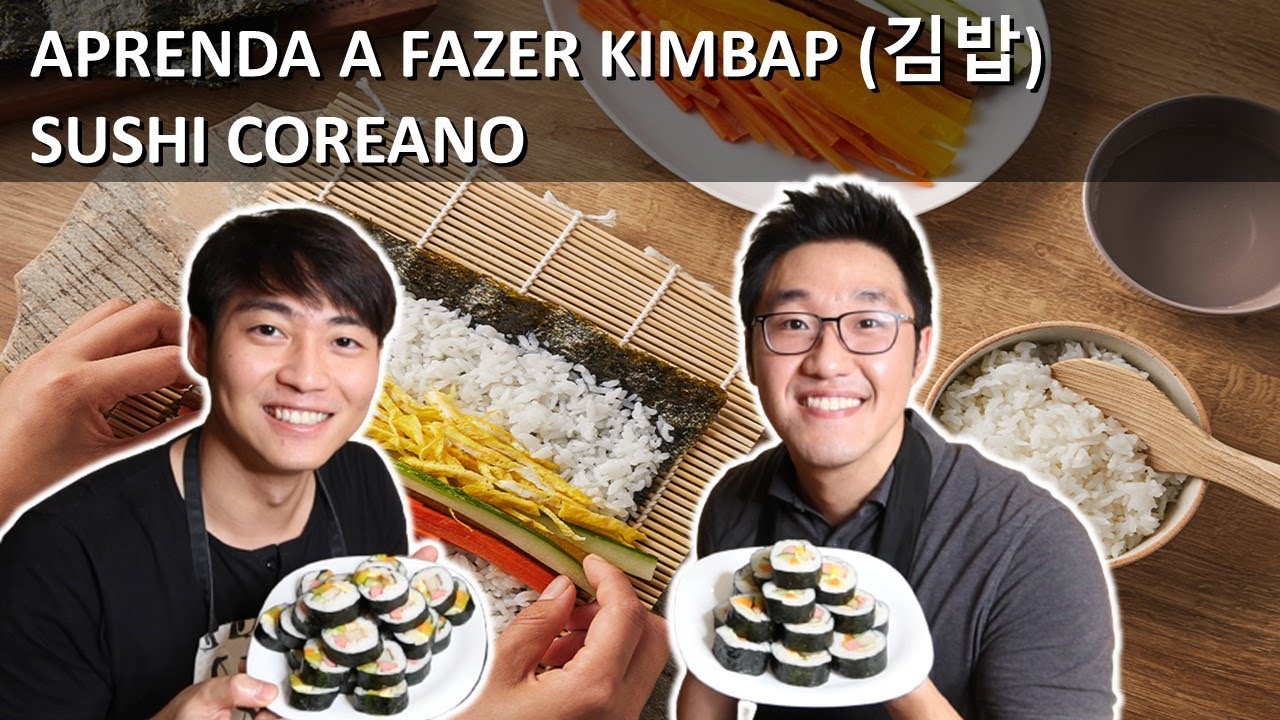 SUSHI #COREANO KIMBAP (김밥) | COREANOS MIB