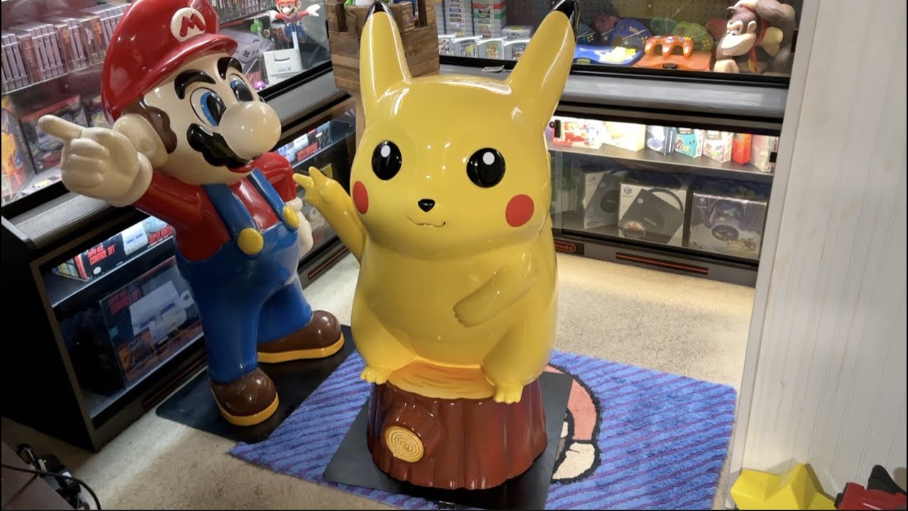 EXTREMELY RARE 4FT PIKACHU STATUE ONLY 250 MADE
