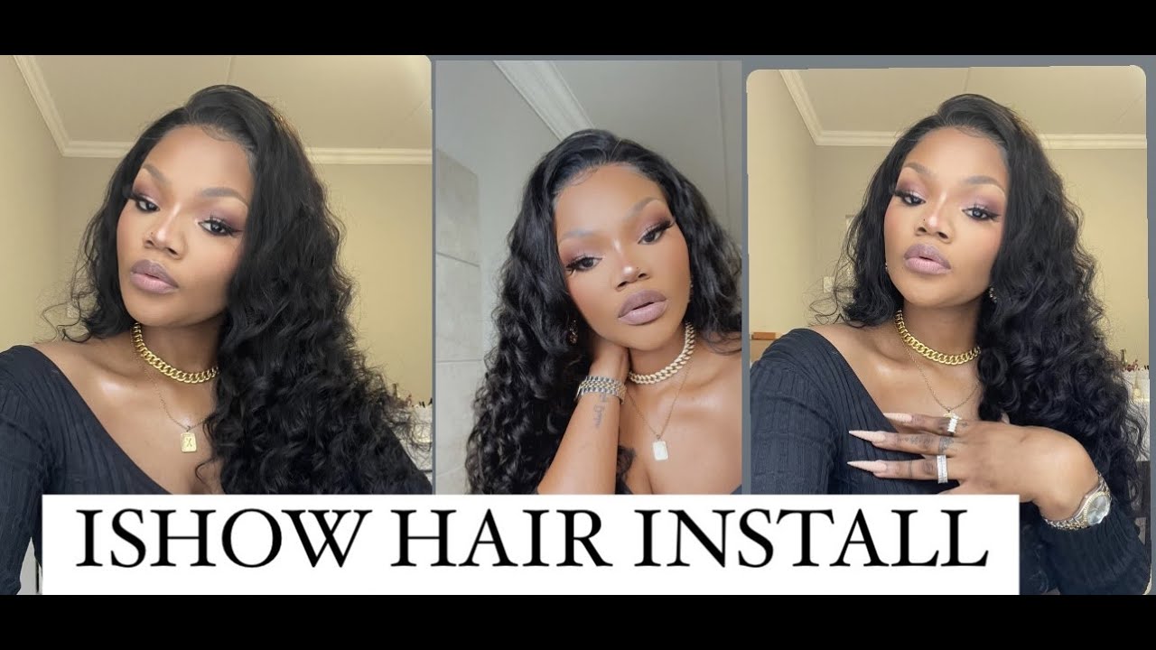 THIS CURL IS THE BOMB OKAY // ISHOW HAIR REVIEW AND INSTALL // South African YOUTUBER