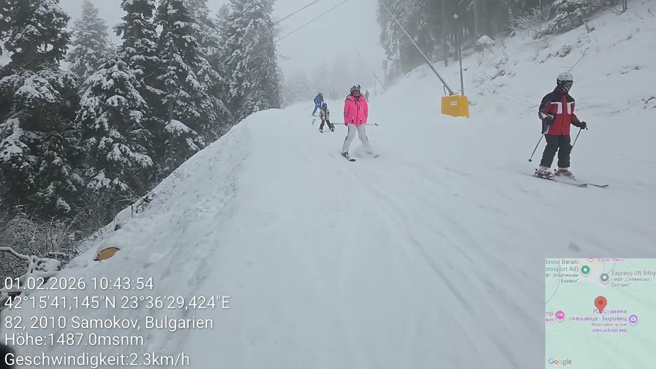 PMR Band - English tourists in Borovec ski resort, Bulgaria