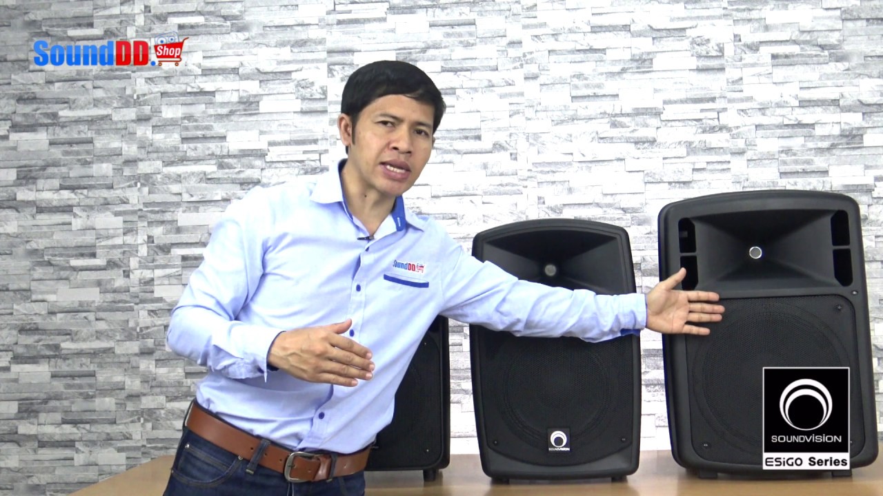 รีวิว ESiGO Series ตู้ลำโพงเคลื่อนที่ ลากจูง จาก SOUNDVISION แบรนด์ไทย...คุณภาพระดับโลก  (Part 1)