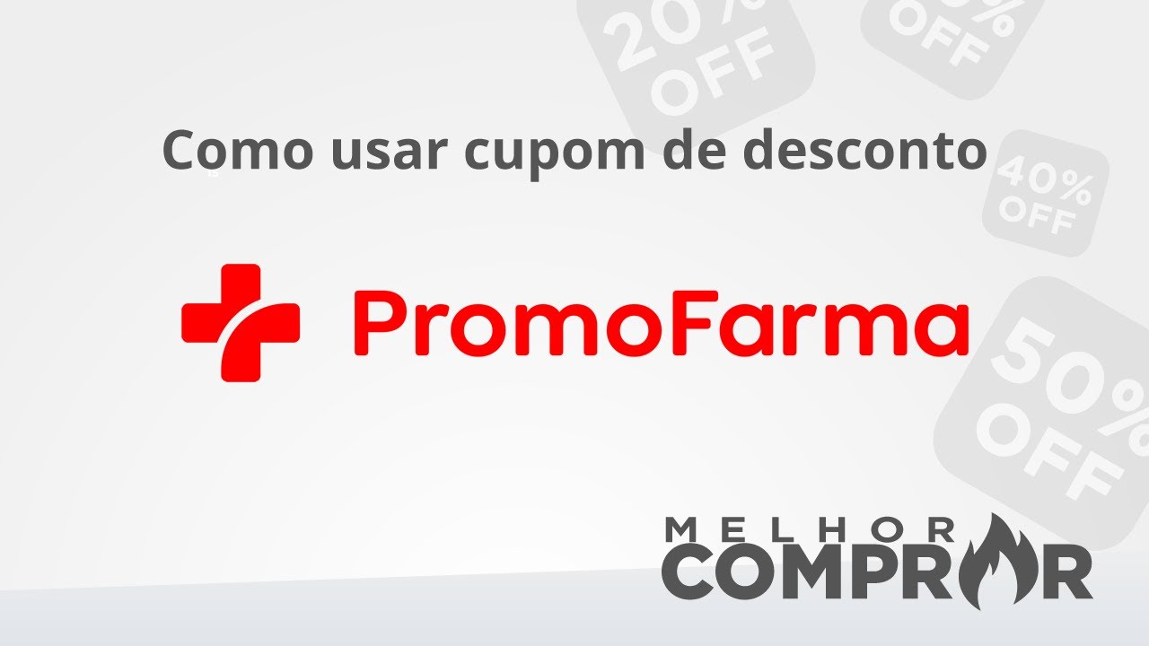 Como usar cupom de desconto Promofarma
