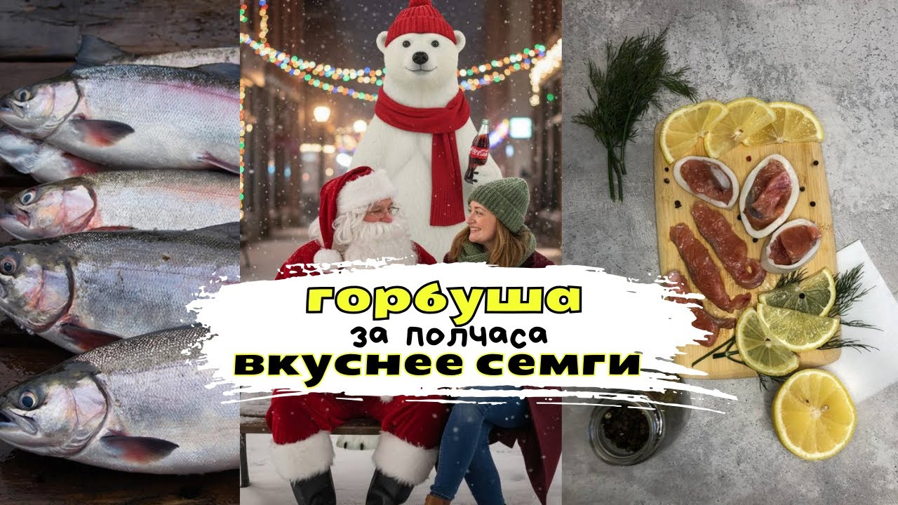 Засолка горбуши за 30 минут | Очень вкусный рецепт в домашних условиях