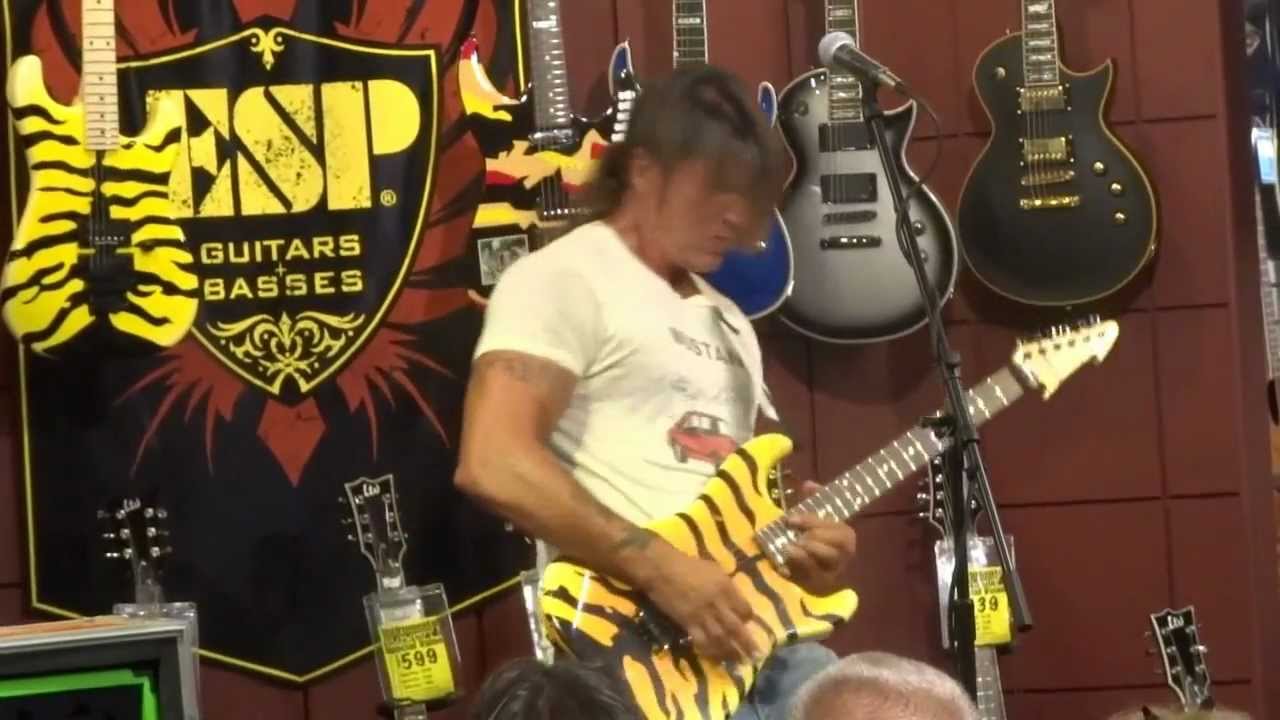 GEORGE LYNCH GUITAR PLAYING CLINIC INSTRUMENTAL MUSIC THOUSAND OAKS, CA 10/3/2012