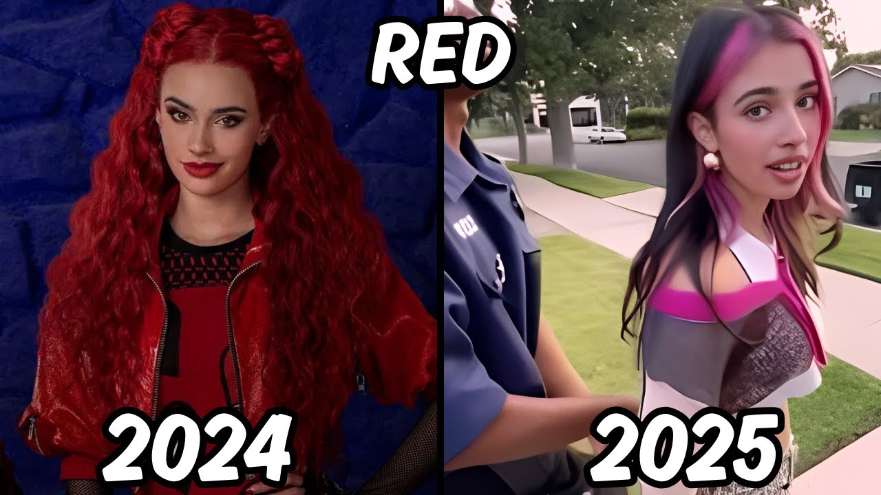DESCENDANTS: The Rise of Red Cast 🔥 Then & Now (2026)