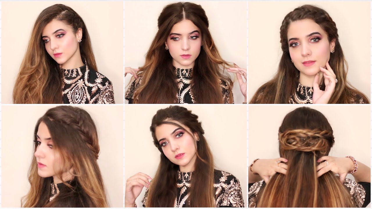 Eid Hair Styles | Wedding Hair Styles | Party Hair Styles | Open Hairstyles | Long Hair styles