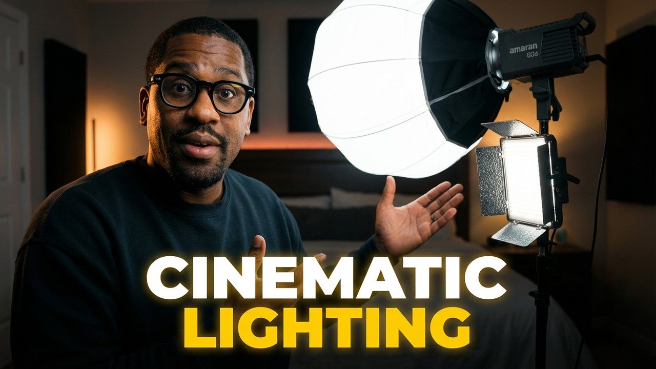 Small Room, Big Cinema Look: The Lighting Setup