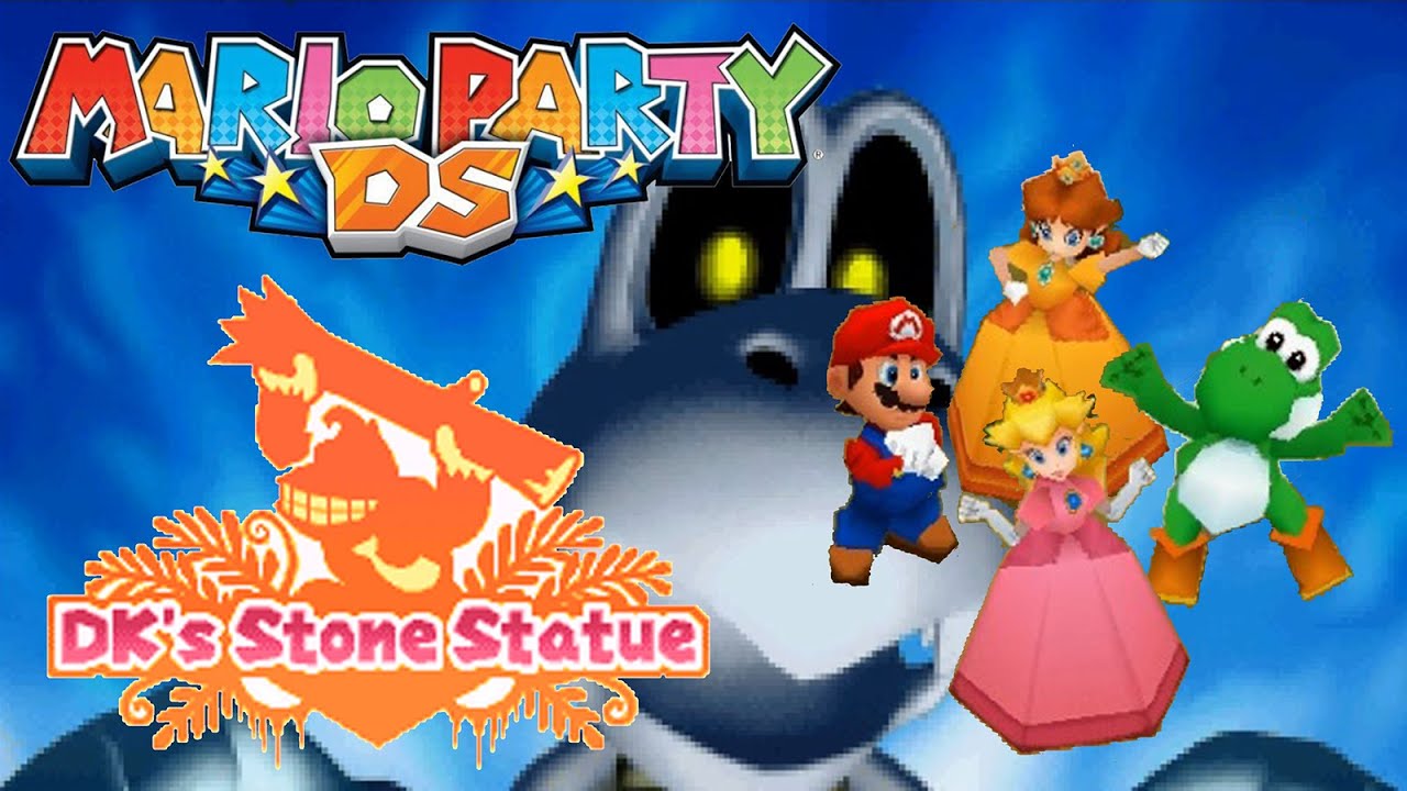 Mario Party DS Story Mode Walkthrough Part 3 DK's Stone Statue (1080p NDS)