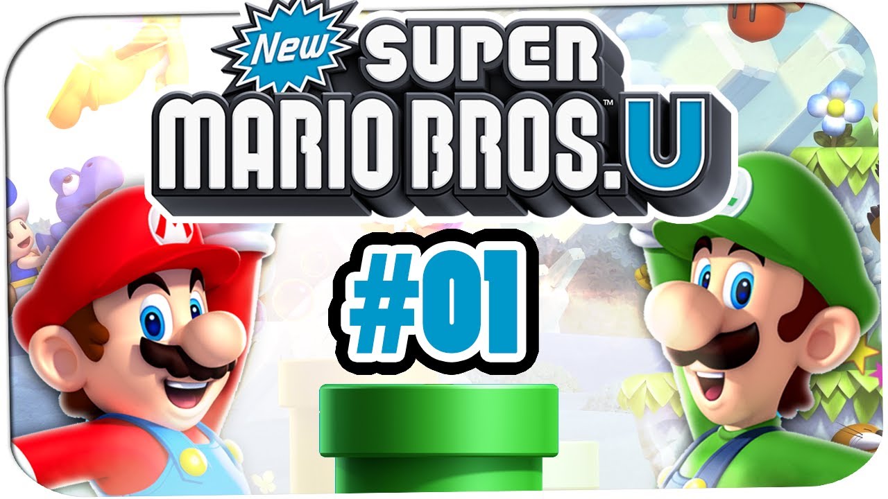New Super Mario Bros.U Gameplay | Let's Play Together - #01 Unendlich viele Tode!