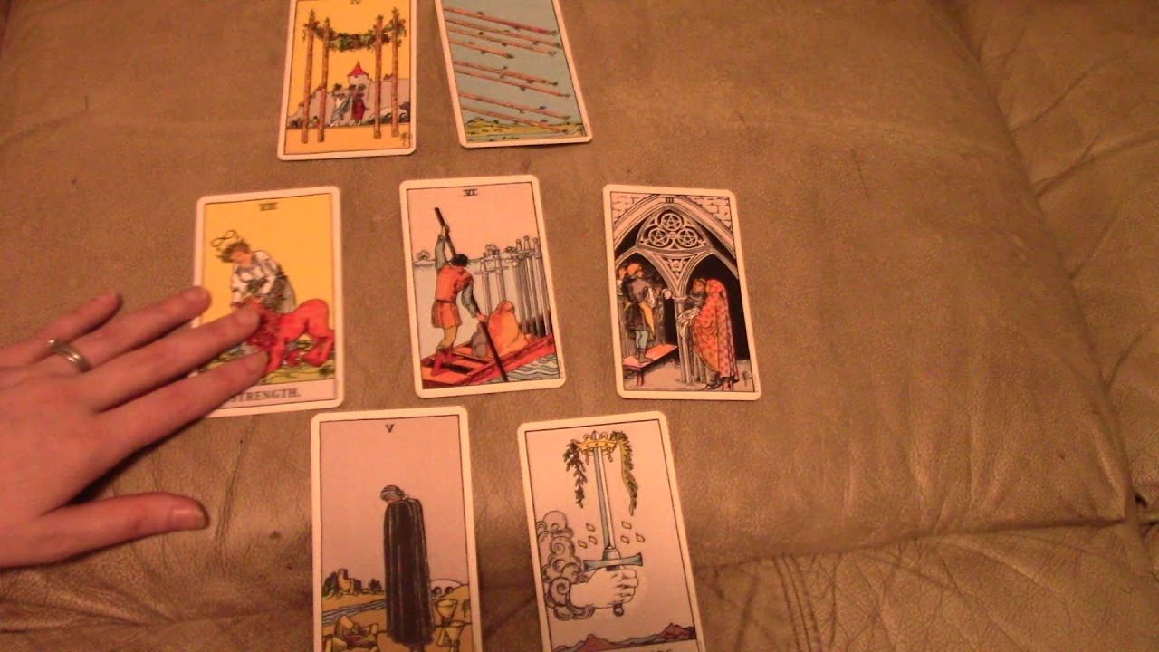 Past Life Reading Spread Made By Me