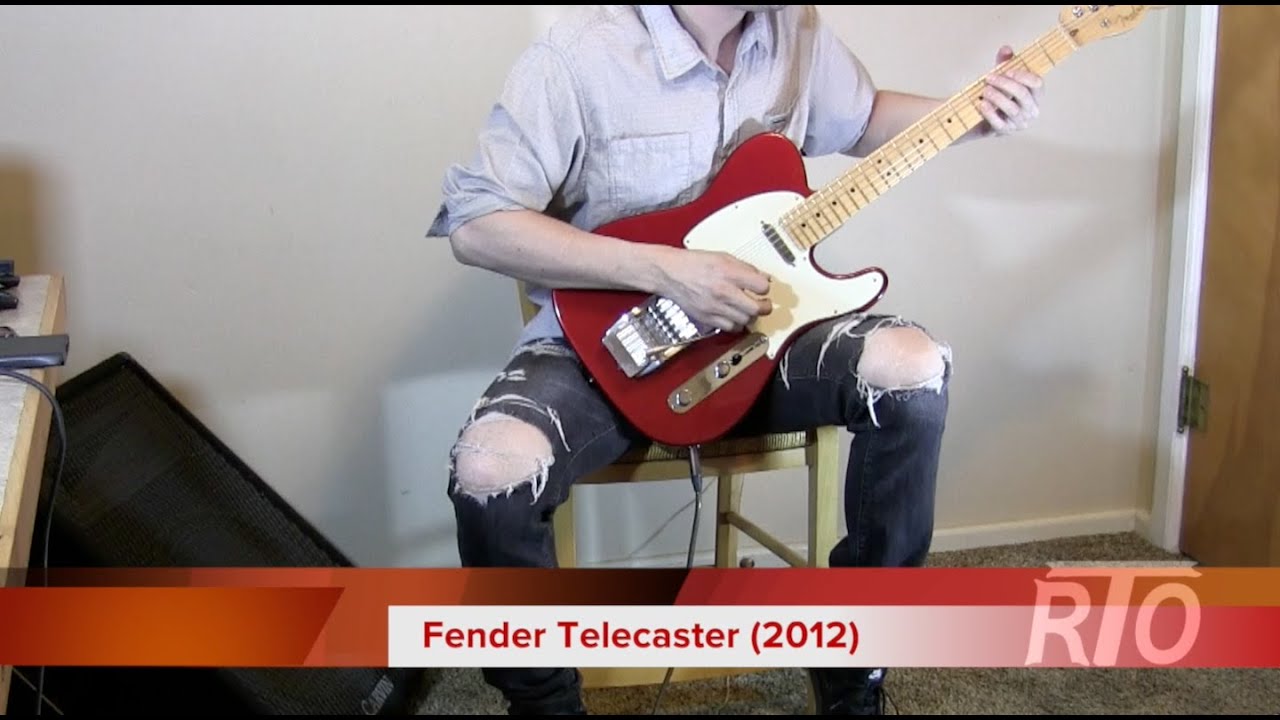RTO Surface-Mount Tremolo on 2012 Fender American Standard Telecaster