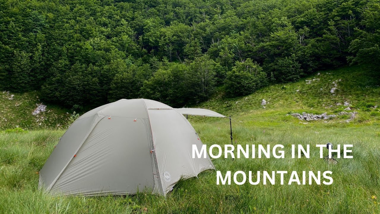 Morning in the mountains
