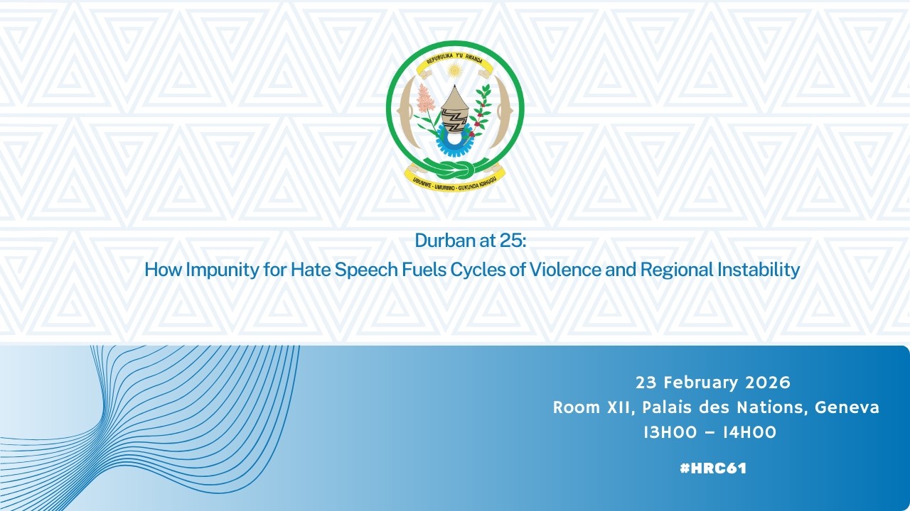 Durban at 25: How Impunity for Hate Speech Fuels Cycles of Violence and Regional Instability