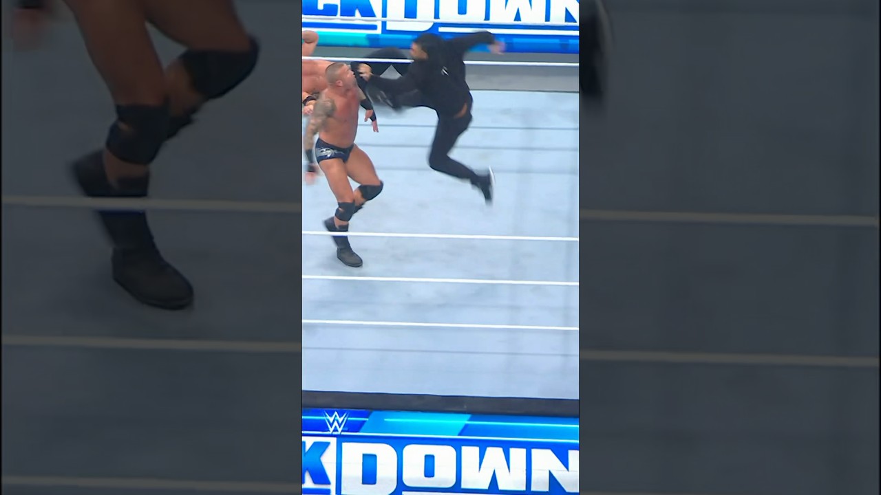 Randy Orton isn't the only one who arrives outta nowhere... ☝️😤