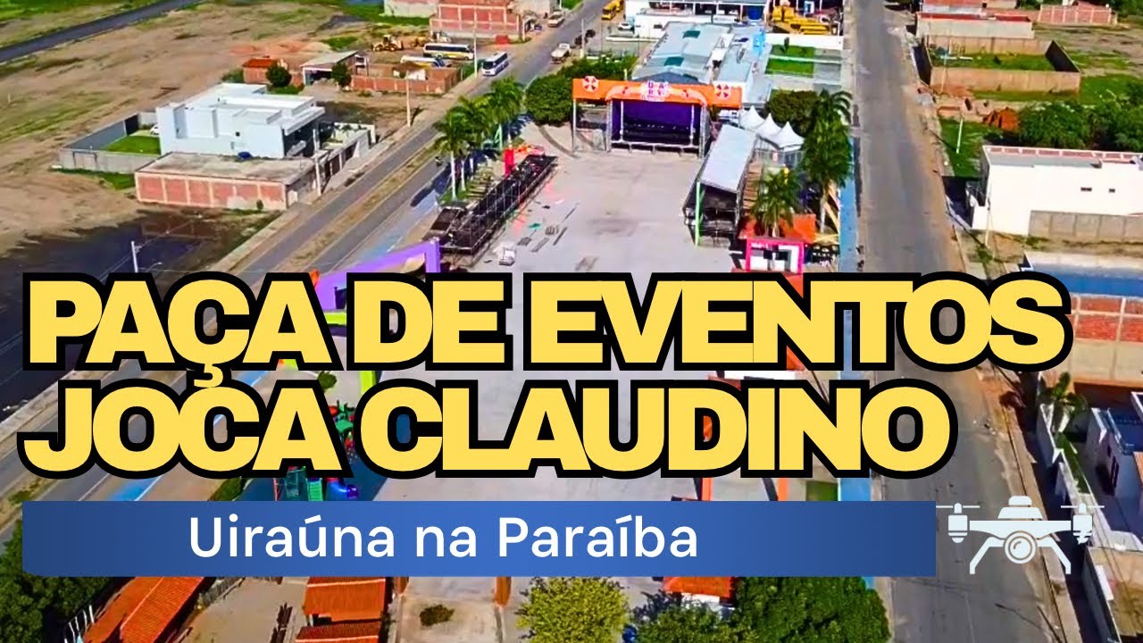 Praça de Eventos Joca Claudino: Novo Espaço de Lazer em Uiraúna 🎥