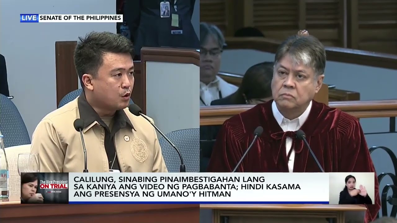 Senator-Judge Pangilinan, inusisa ang credentials ni Calilung | GMA News