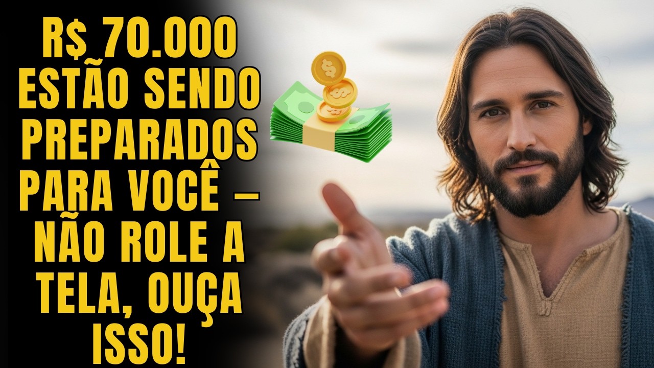 DEUS DIZ: R$ 70.000 ESTÃO SENDO PREPARADOS PARA VOCÊ — NÃO ROLE A TELA, OUÇA ISSO!