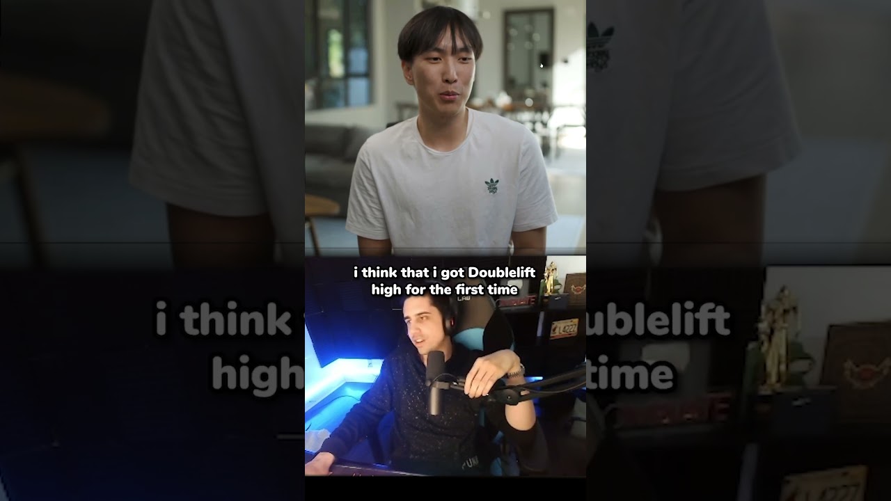 I made Doublelift smoke weed for the first time
