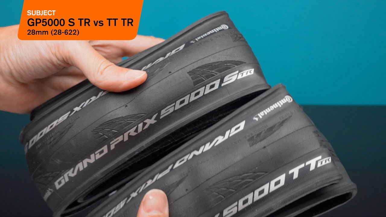 Continental GP5000 S TR vs TT TR 28mm: Real Weight
