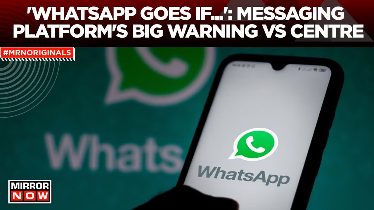 WhatsApp Vs Indian Govt | WhatsApp Threatens to Leave India | IT Rules 2021 | End-to-End Encryption