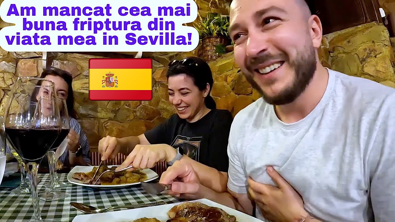 Daily Vlog din SPANIA! Prima zi in SEVILLA! La ce mancare am mai plans? (PART I)