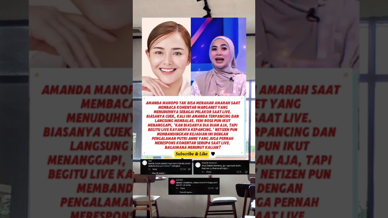Feni Rose Ikut Komentari Amanda Manopo? #viralvideo #news #terkini #artis #beritaterkini