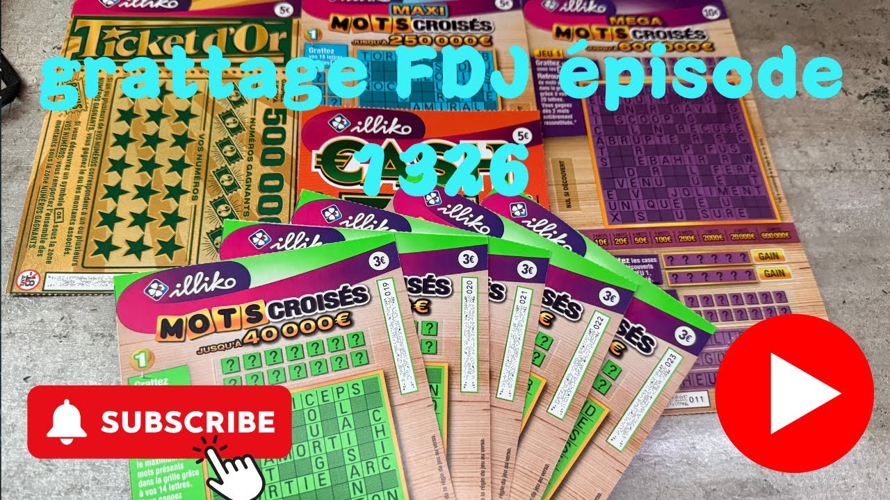 Grattage FDJ épisode 1326