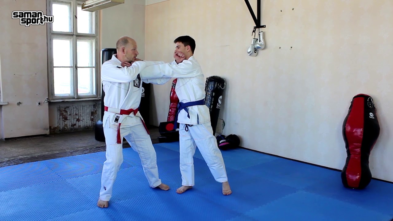 Szemből fojtásból való szabadulás - Ju-jitsu alapok