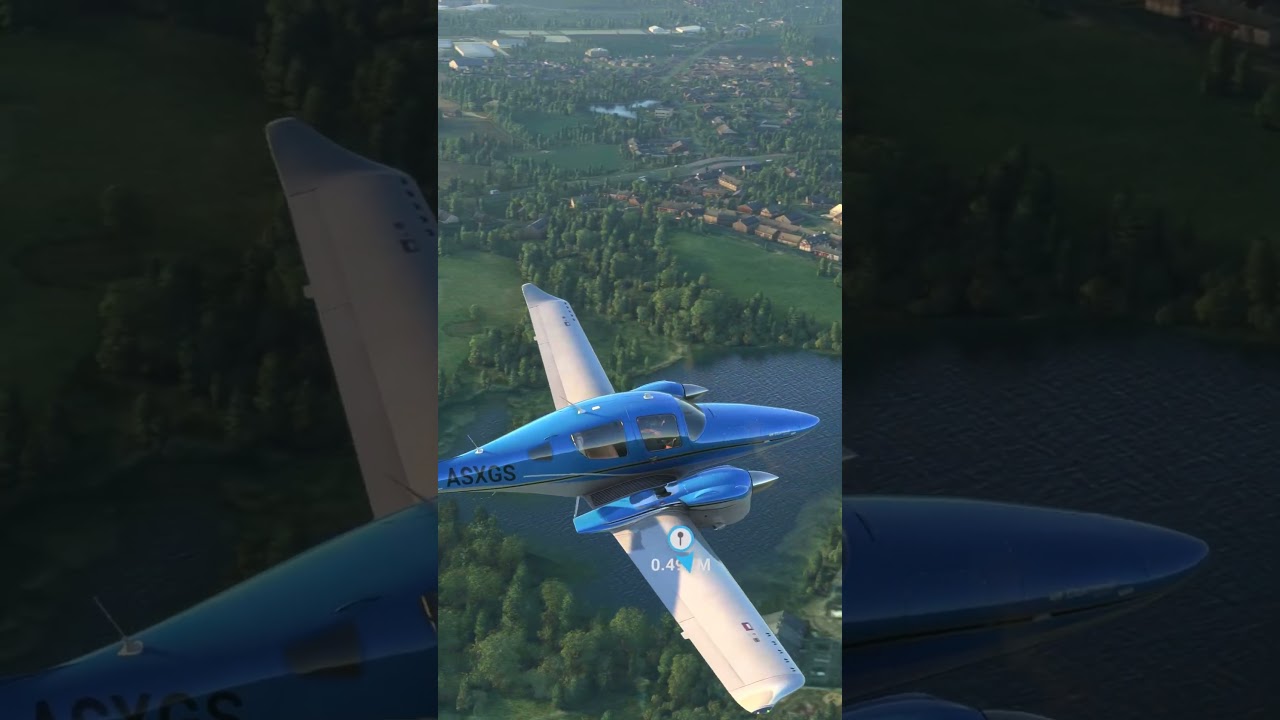 Hillsborough Castle, Cromghlinn, Northern Ireland - Diamond Aircraft DA62 #shorts